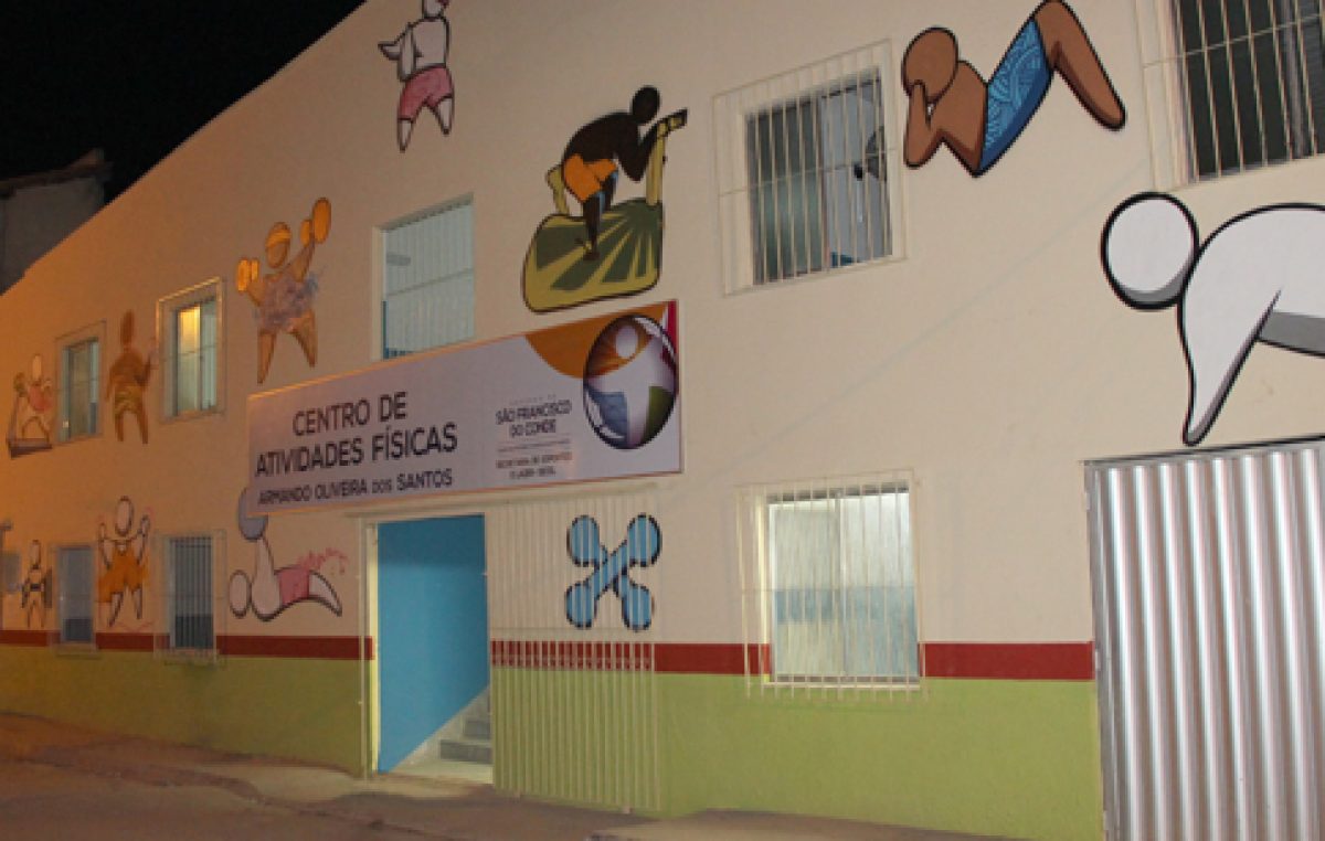 Cidade ganhará nova academia pública, que passa a se chamar Centro de Atividades Físicas Armando Oliveira dos Santos