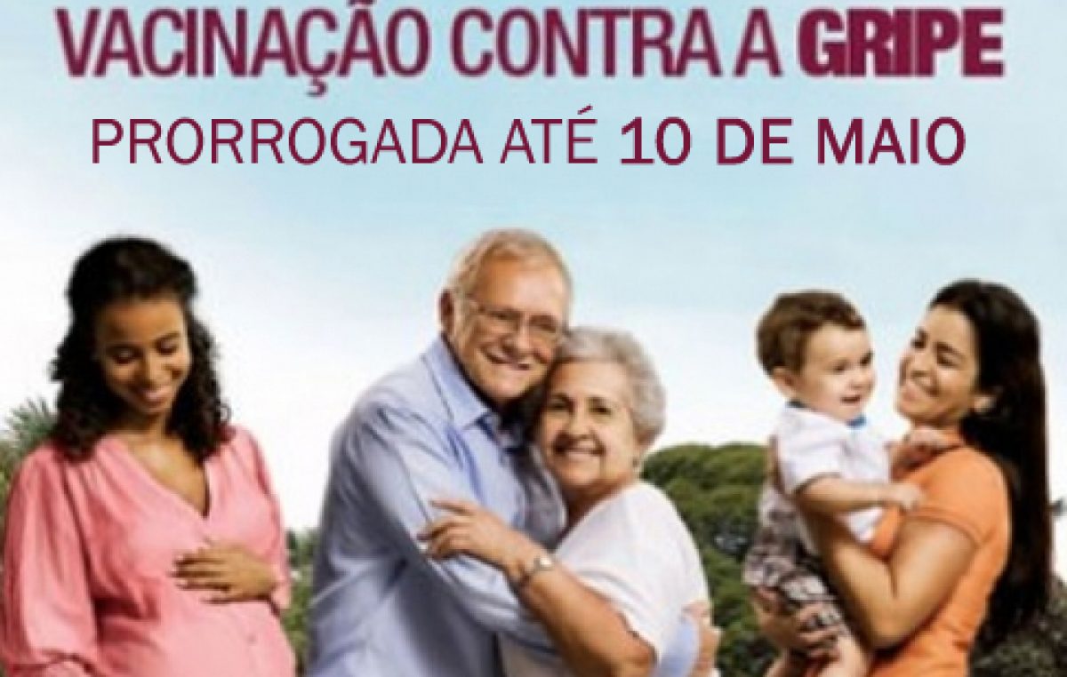 Campanha de Vacinação contra a gripe prorrogada até 10 de maio