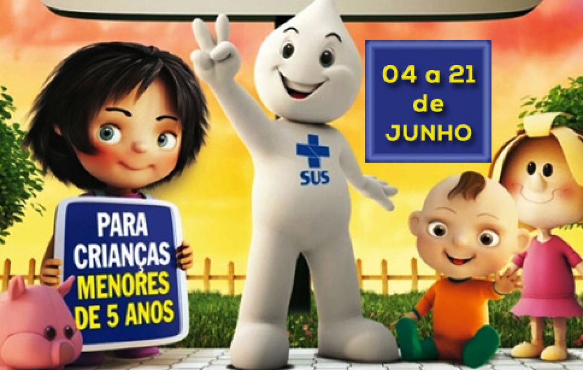 Dia Nacional de Vacinação contra a Paralisia Infantil alcançou 67,1% de cobertura