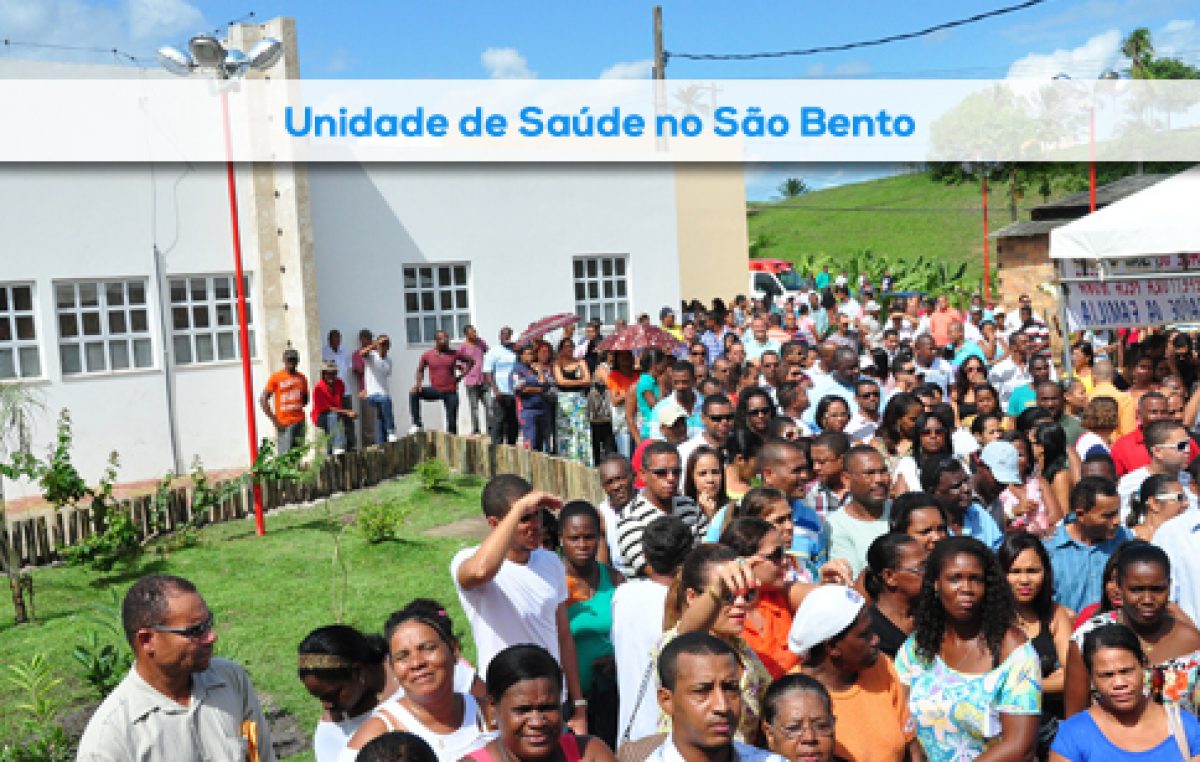 Prefeitura inaugura PSF de São Bento