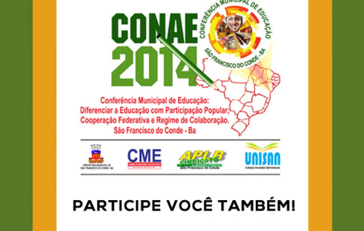 II Conferência Municipal de Educação começa 10 de junho