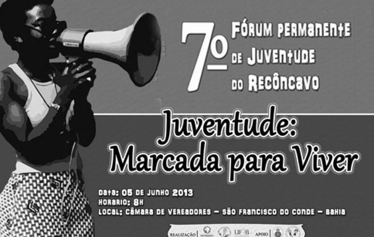 Fórum Permanente de Juventude será realizado em 05 de junho