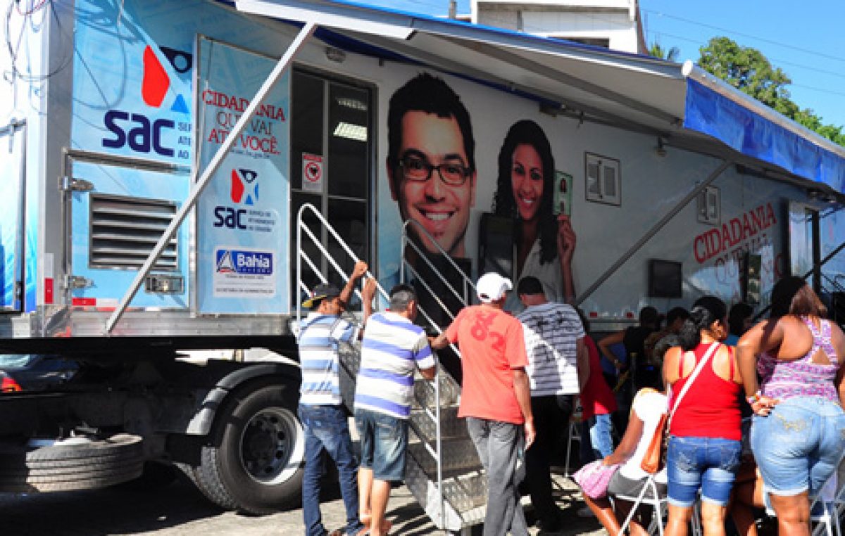 SAC Móvel contempla cidadãos de São Francisco do Conde