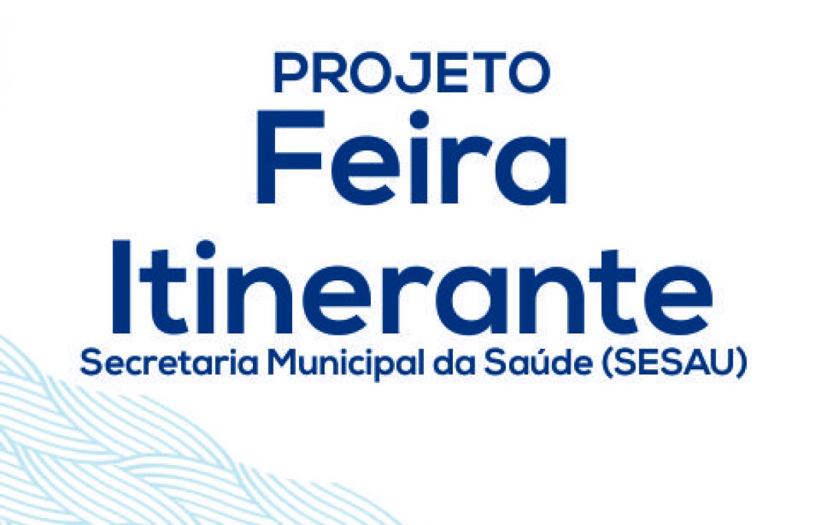 Saúde realiza “Feira Itinerante” no Caípe de Baixo