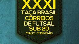 Corinthians sai na frente da disputa pela XXXI Taça Brasil Correios de Futsal Sub- 20