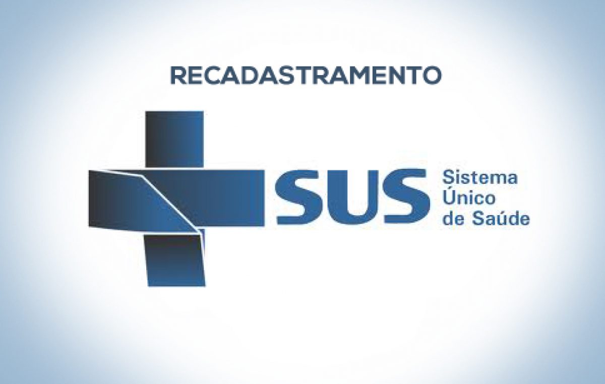 Secretaria da Saúde recadastra usuários do cartão SUS