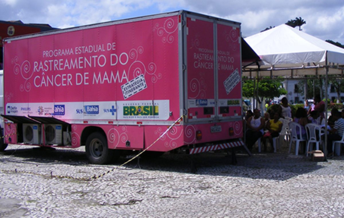 Unidade móvel de mamografia faz exames na orla até sábado