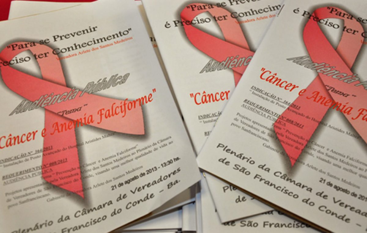São Francisco do Conde realizou Audiência Pública sobre câncer e doença falciforme