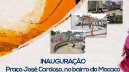 Prefeitura inaugura na sexta-feira, 30, a Praça José Cardoso, na Fazenda Macaco