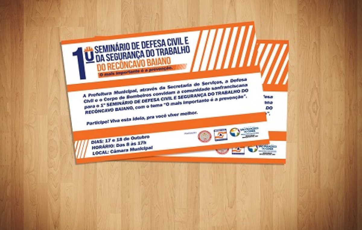 SESP realiza “I Seminário de Defesa Civil  e  Segurança do Trabalho do Recôncavo Baiano”