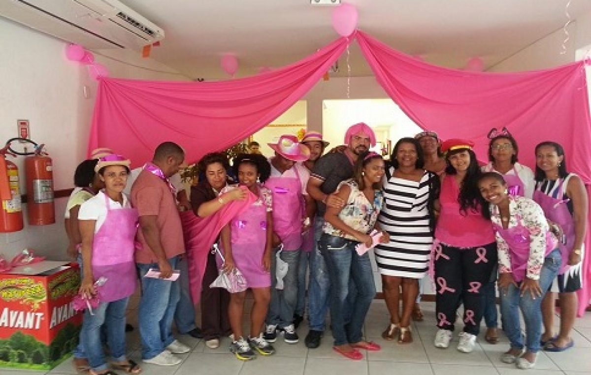 Município realizou Caravana Rosa contra o câncer de mama