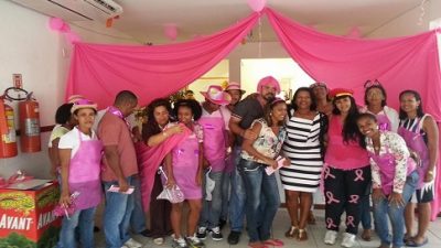 Município realizou Caravana Rosa contra o câncer de mama