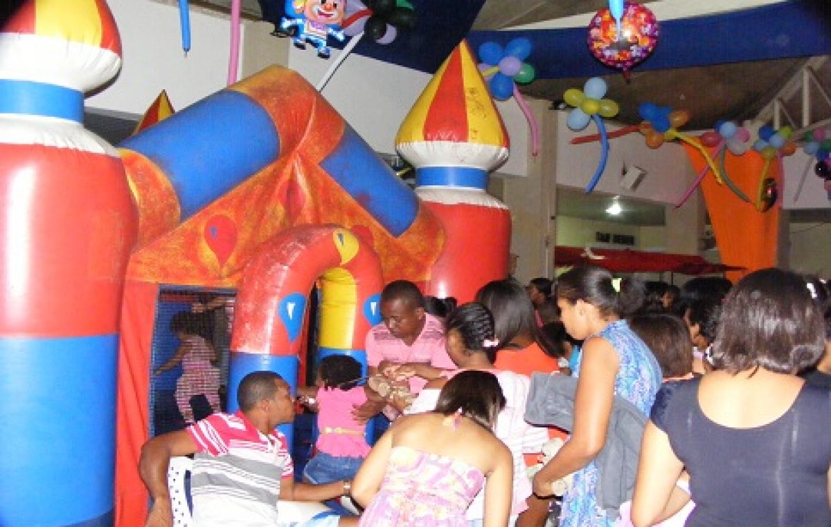 Crianças sanfranciscanas aproveitaram seu dia com diversas atrações no Mercado Cultural