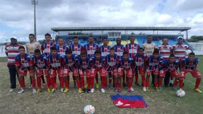Equipe Sub-15 do São Francisco Esporte Clube lidera chave no Campeonato Baiano
