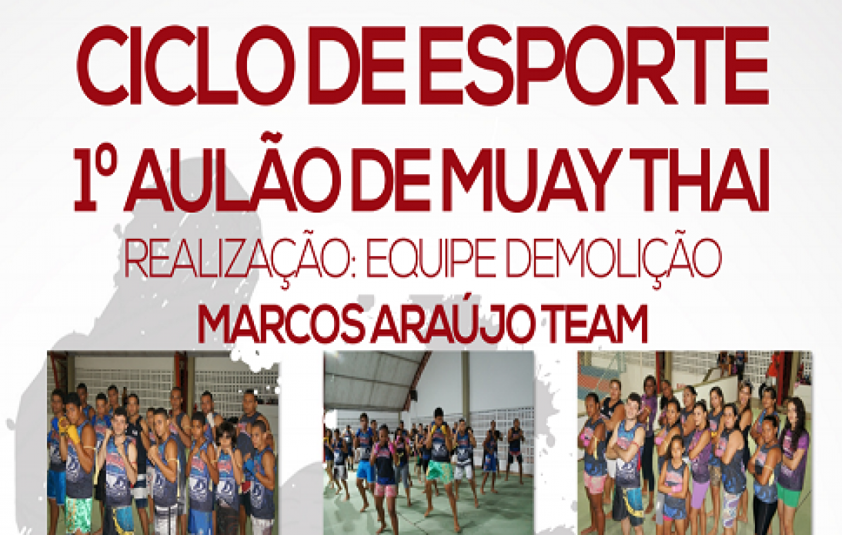SECEL promove aulão de integração na modalidade Muay Thai