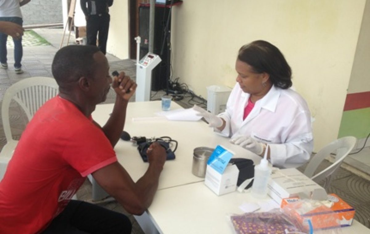 Saúde promoveu ação para os moradores do Monte Recôncavo