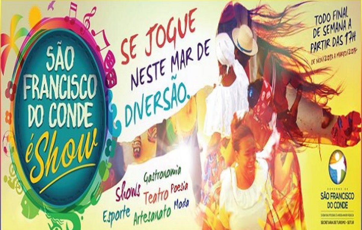 Confira a programação do São Francisco do Conde é Show para este fim de semana