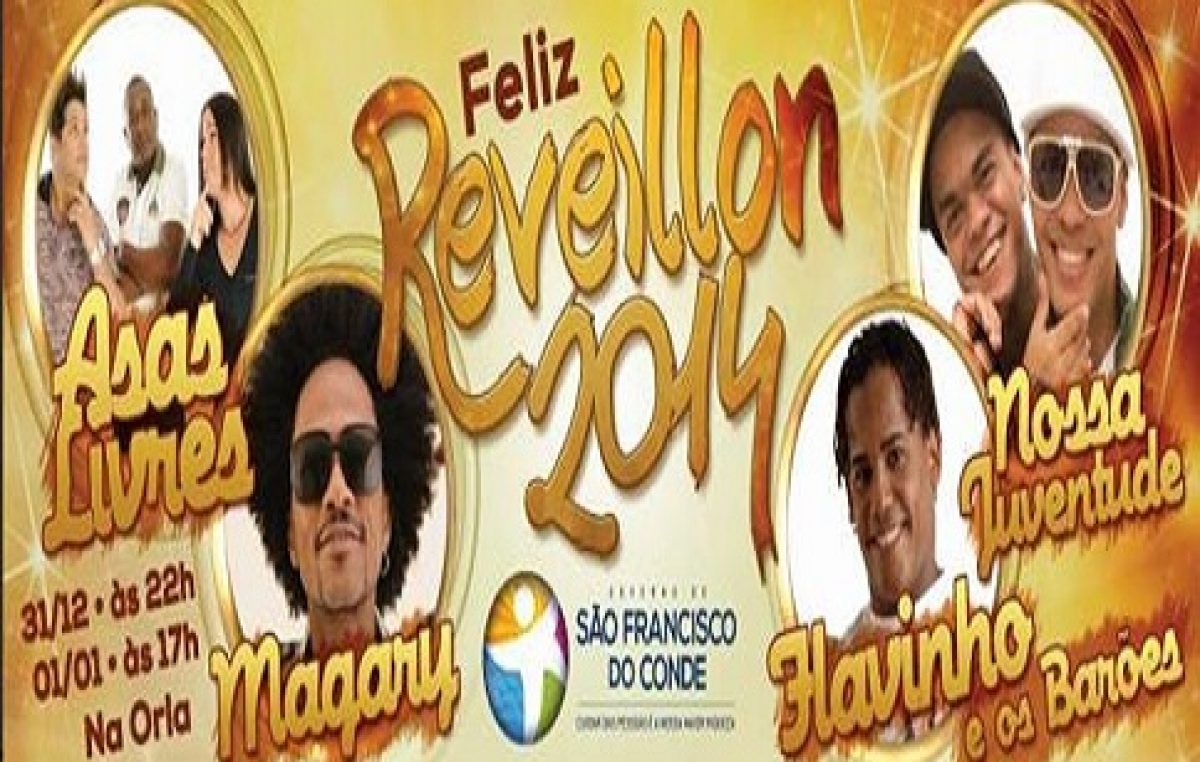 Asas Livres e Magary Lord fazem a festa no Réveillon