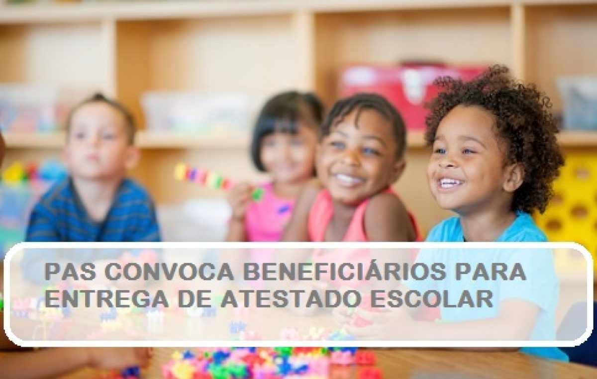Última semana para entrega de atestado escolar no PAS