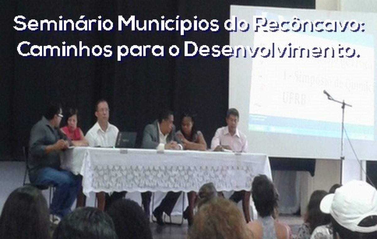 Representantes da SEAP participaram de Seminário em Cruz das Almas