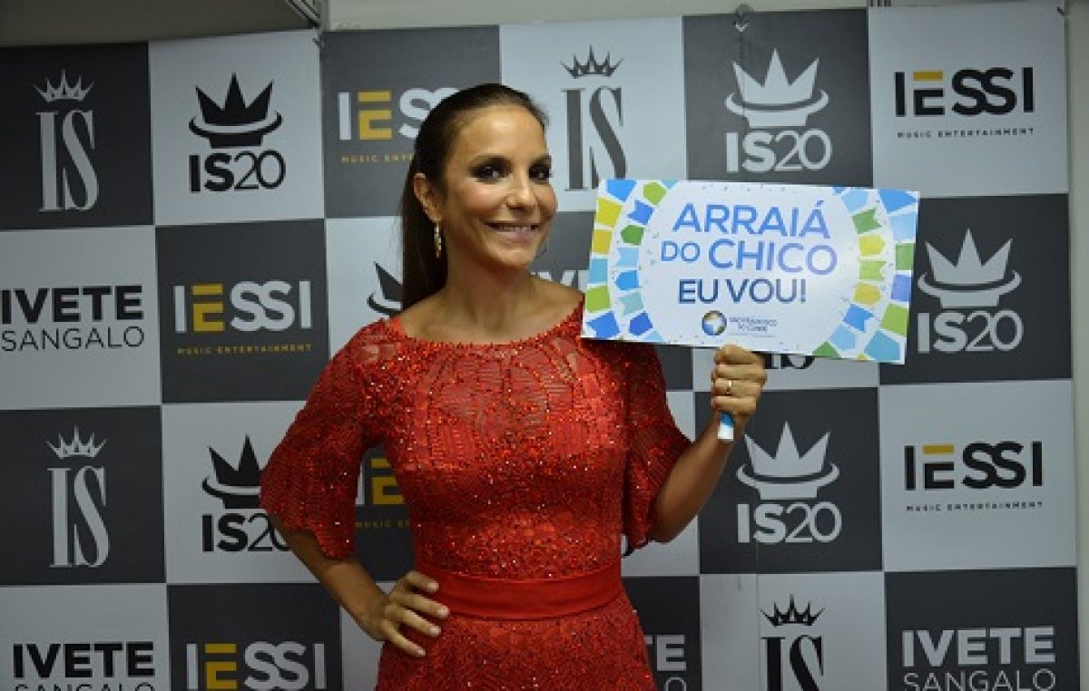 O público pediu, a Prefeitura atendeu: Ivete Sangalo se apresentará no Arraiá do Chico