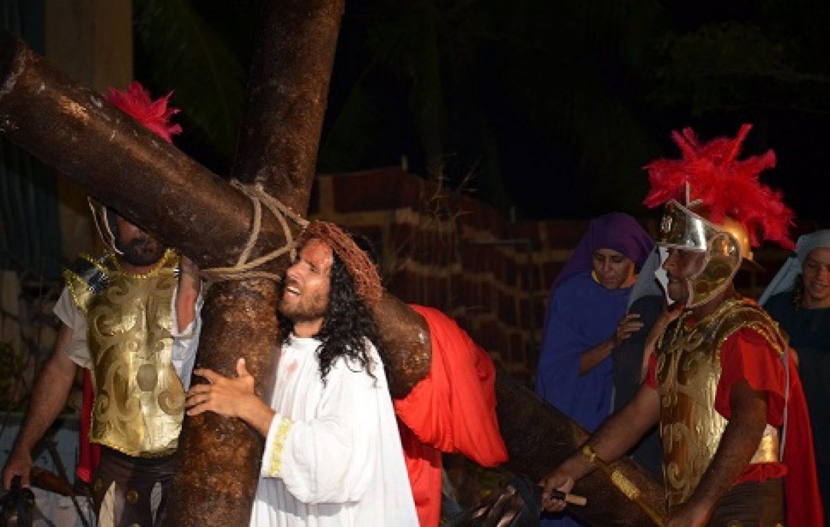 Sexta-feira da Paixão terá Encenação ao vivo na orla marítima de São Francisco do Conde