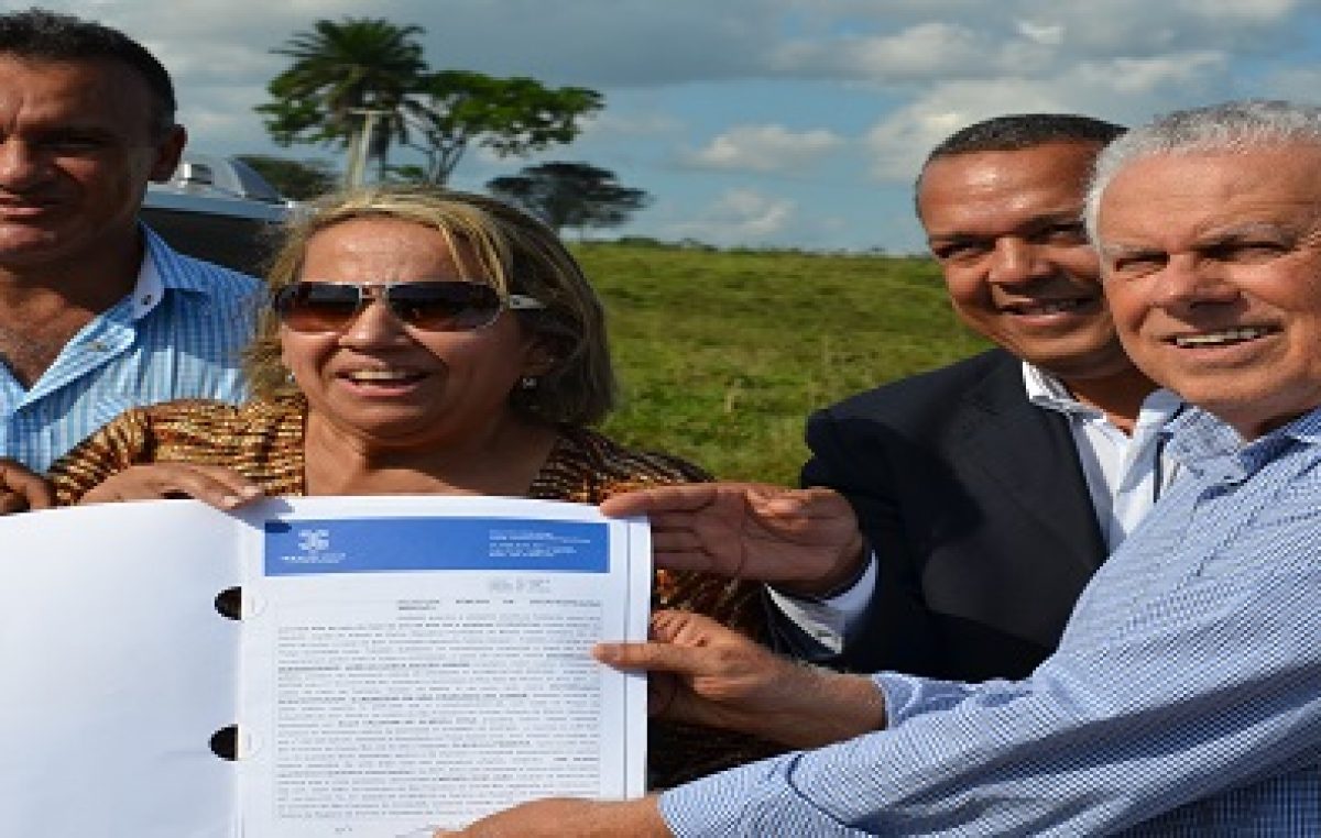 Confederação Brasileira de Automobilismo conhece terreno do novo complexo esportivo em São Francisco do Conde