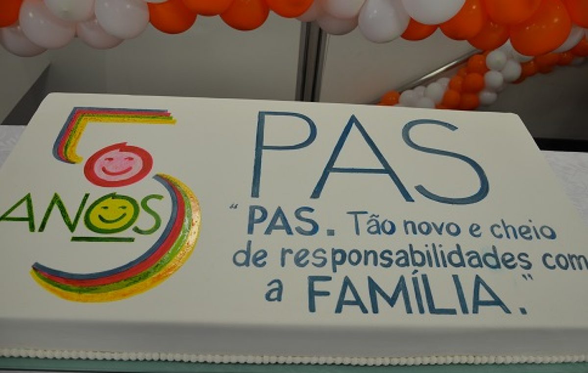 Aniversário do PAS é marcado por muita emoção e alegria