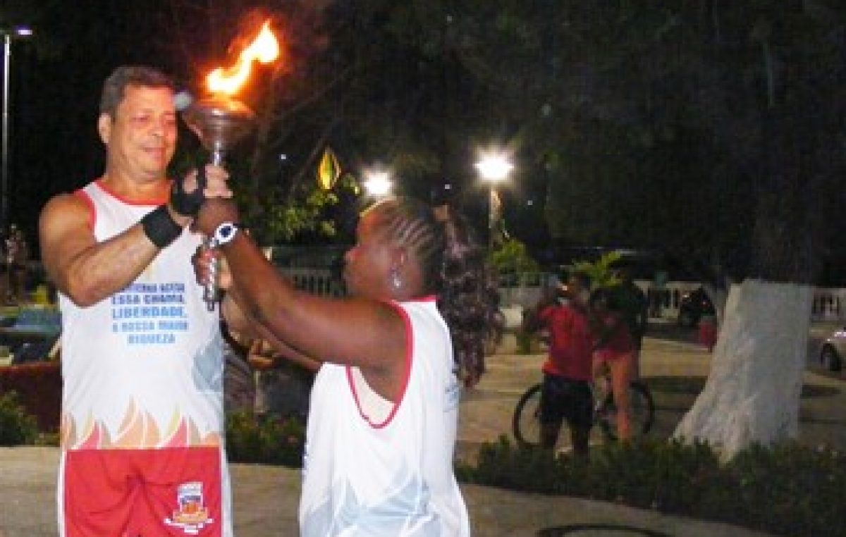 Independência da Bahia: Fogo Simbólico passou por São Francisco do Conde