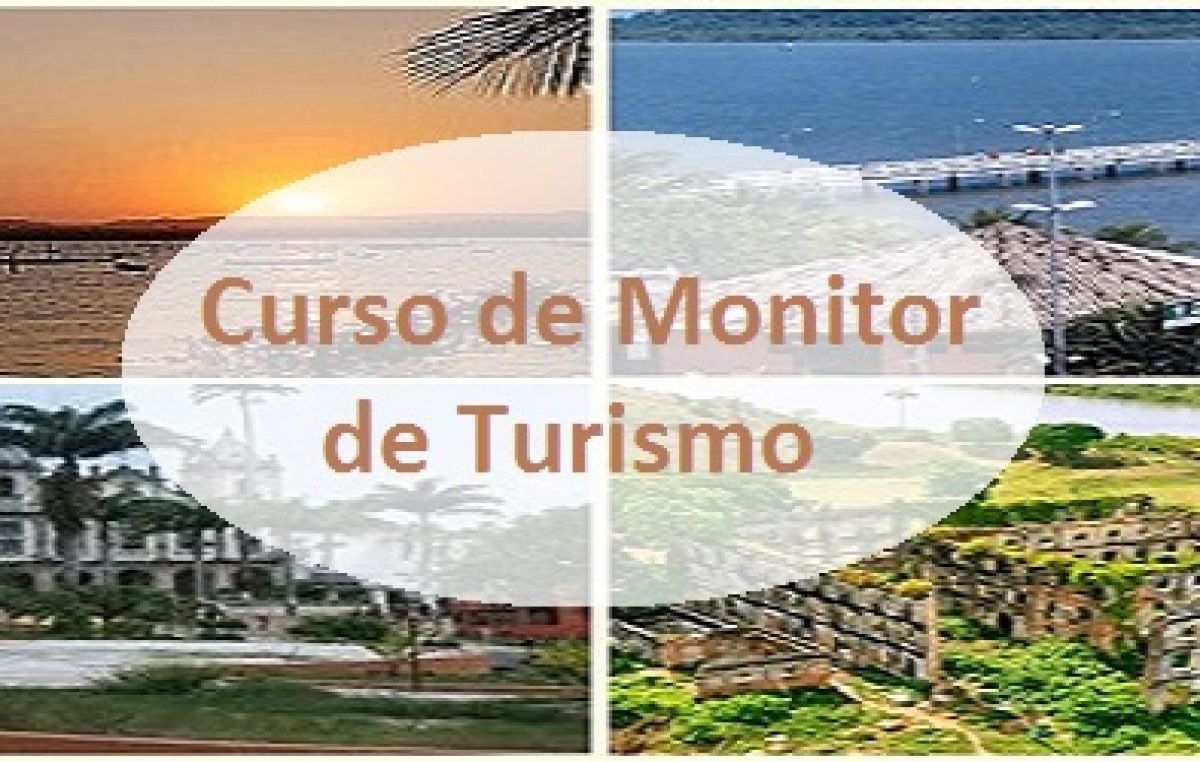 Encerram nesta quarta (16) as inscrições para Curso de Monitor de Turismo