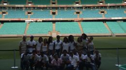 CRAS do Caípe realiza visita na Arena Fonte Nova