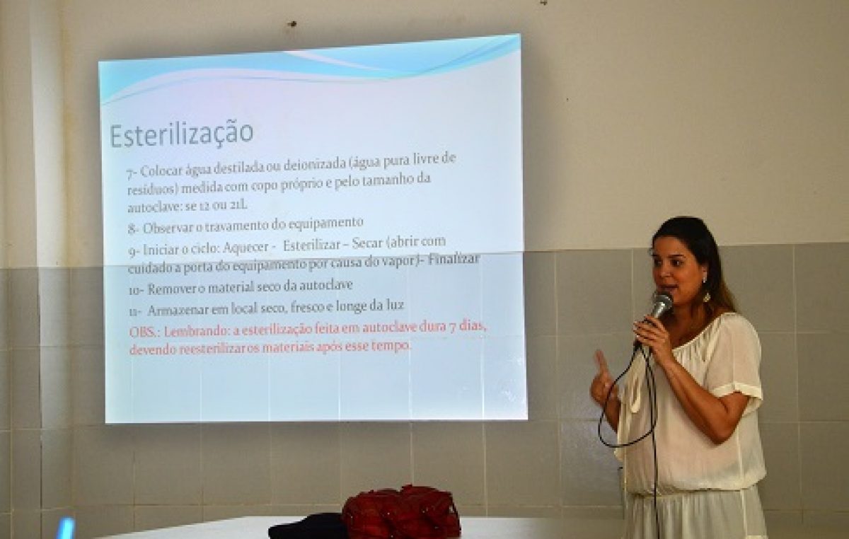 Saúde promoveu curso em biossegurança para barbeiros e manicures