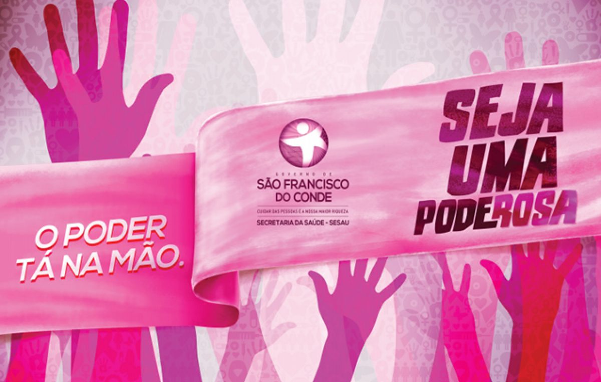 Acompanhe as ações programadas para o Outubro Rosa em São Francisco do Conde