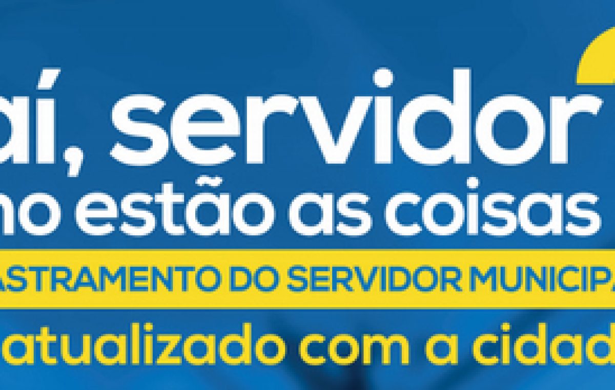 Servidores públicos têm última chance de se recadastrar até o dia 19
