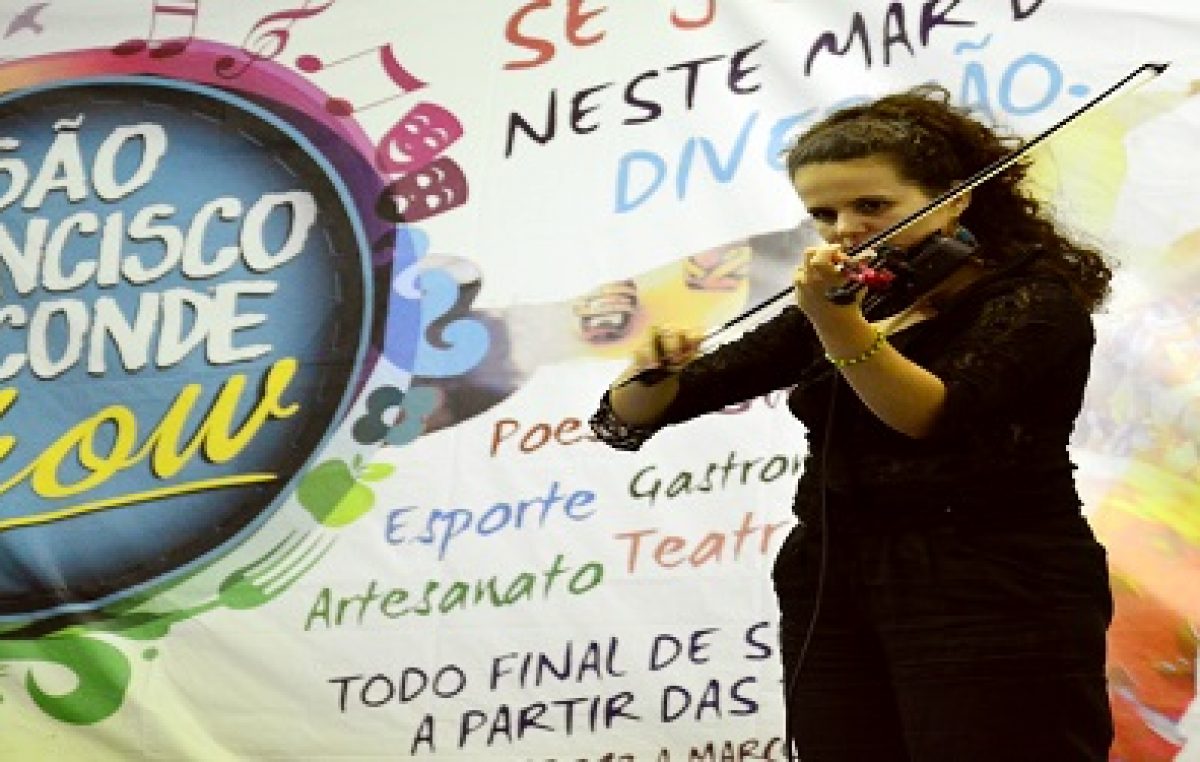 O Fim de semana foi animado pelo projeto São Francisco do Conde é Show