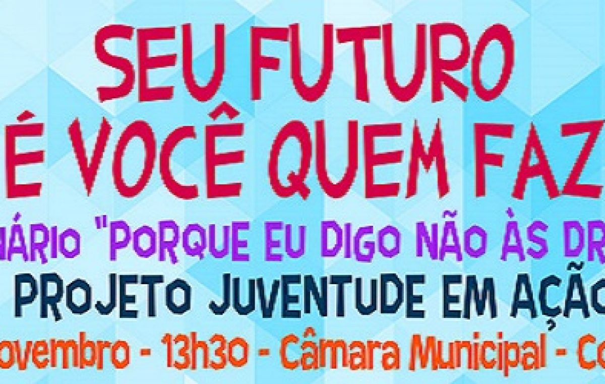 Em São Francisco do Conde será realizado Seminário de Enfrentamento ao Uso de Drogas