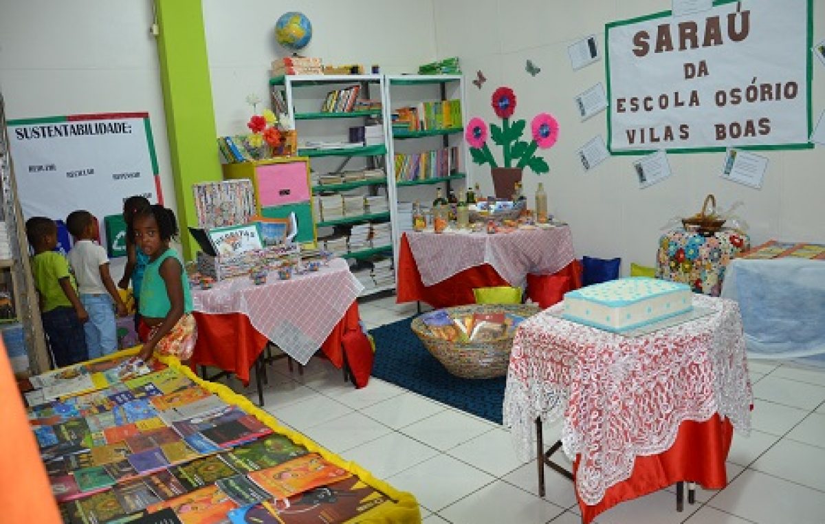 Festa Literária e Feira do Conhecimento acontecem na Escola Osória Vilas Boas