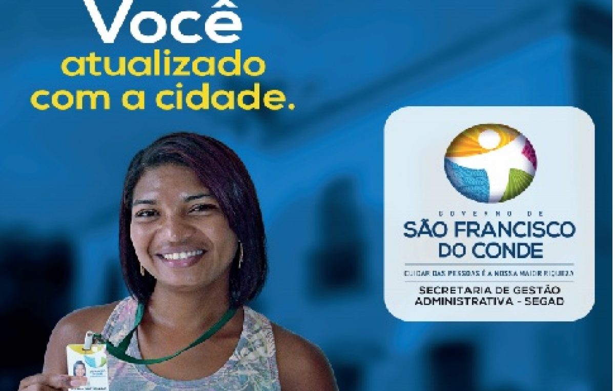 Recadastramento de servidores municipais continua essa semana com nascidos em outubro e novembro