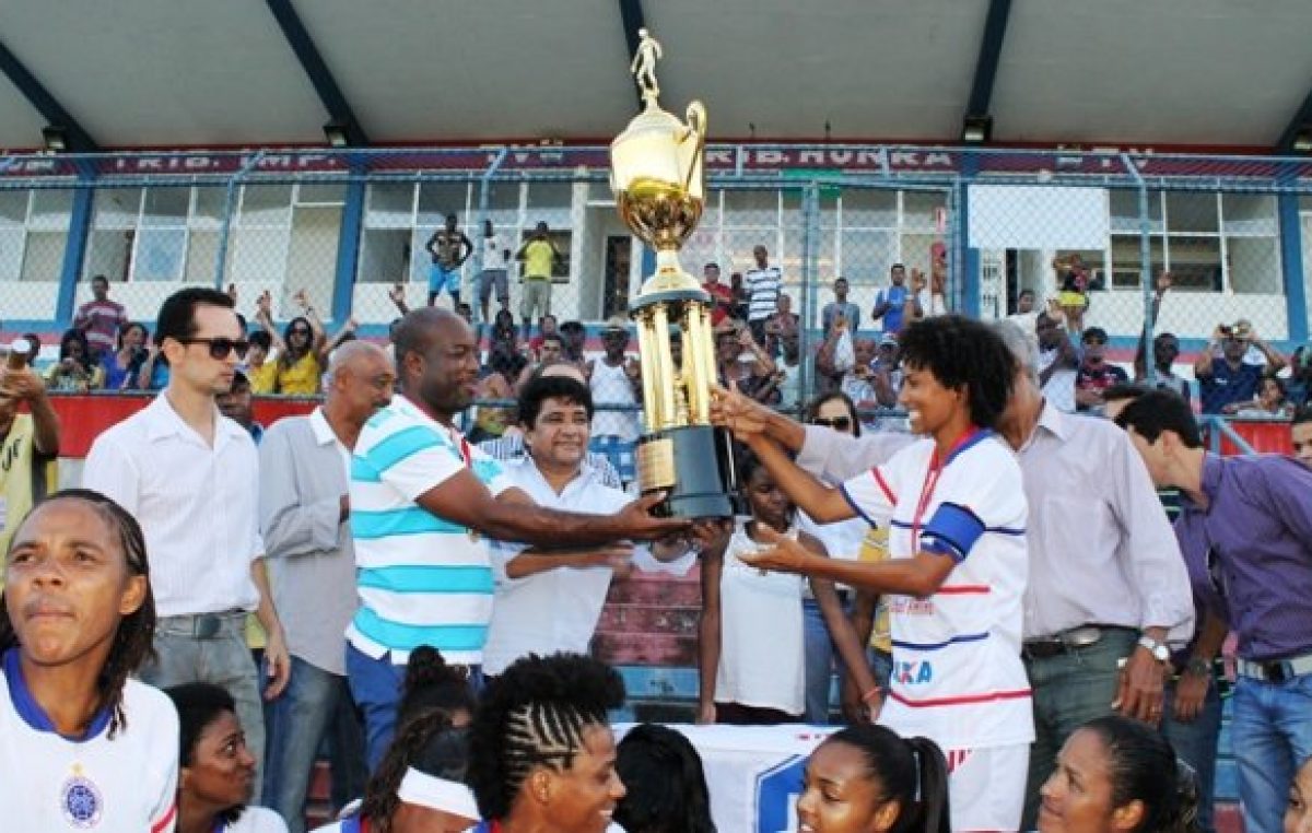 São Francisco vence pela 13ª vez o Campeonato Baiano de Futebol Feminino