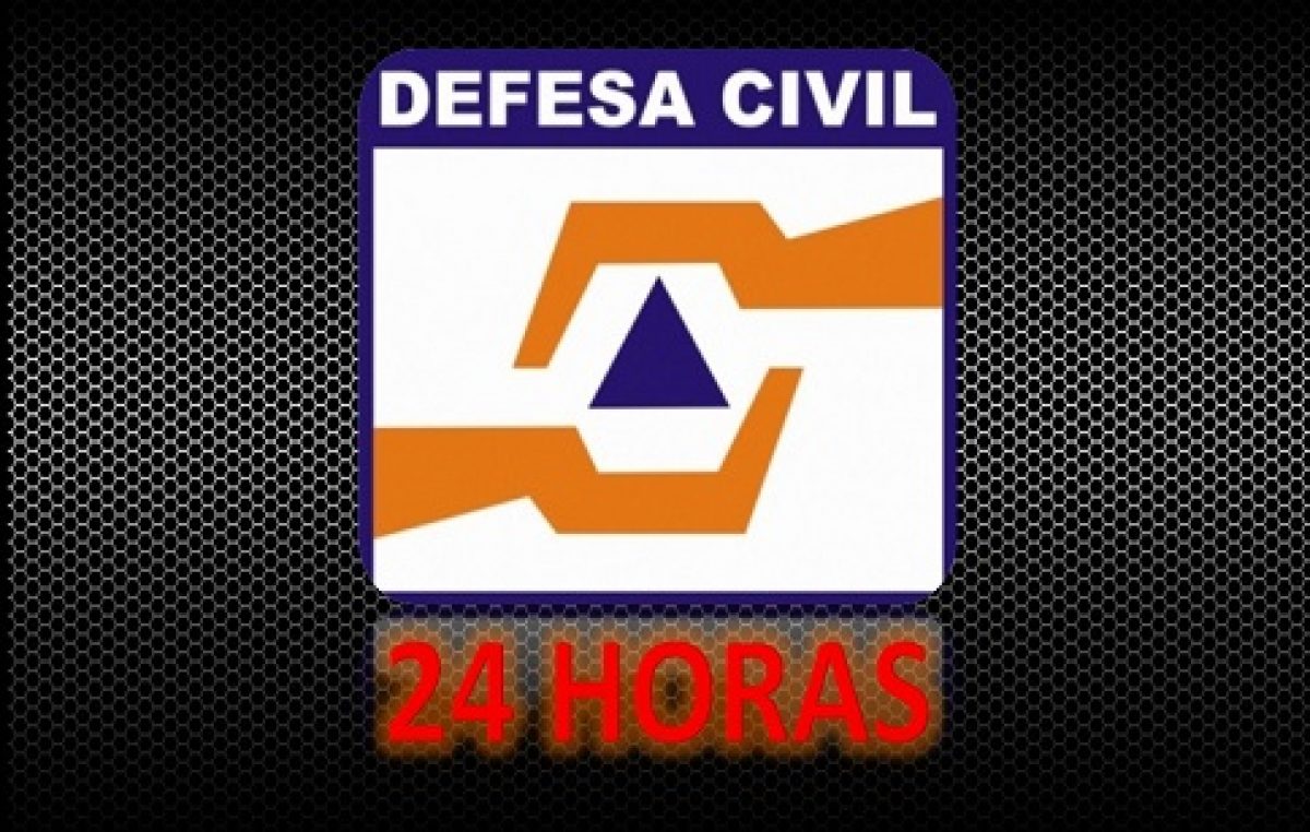 Defesa Civil atua 24 horas no município para garantir a segurança