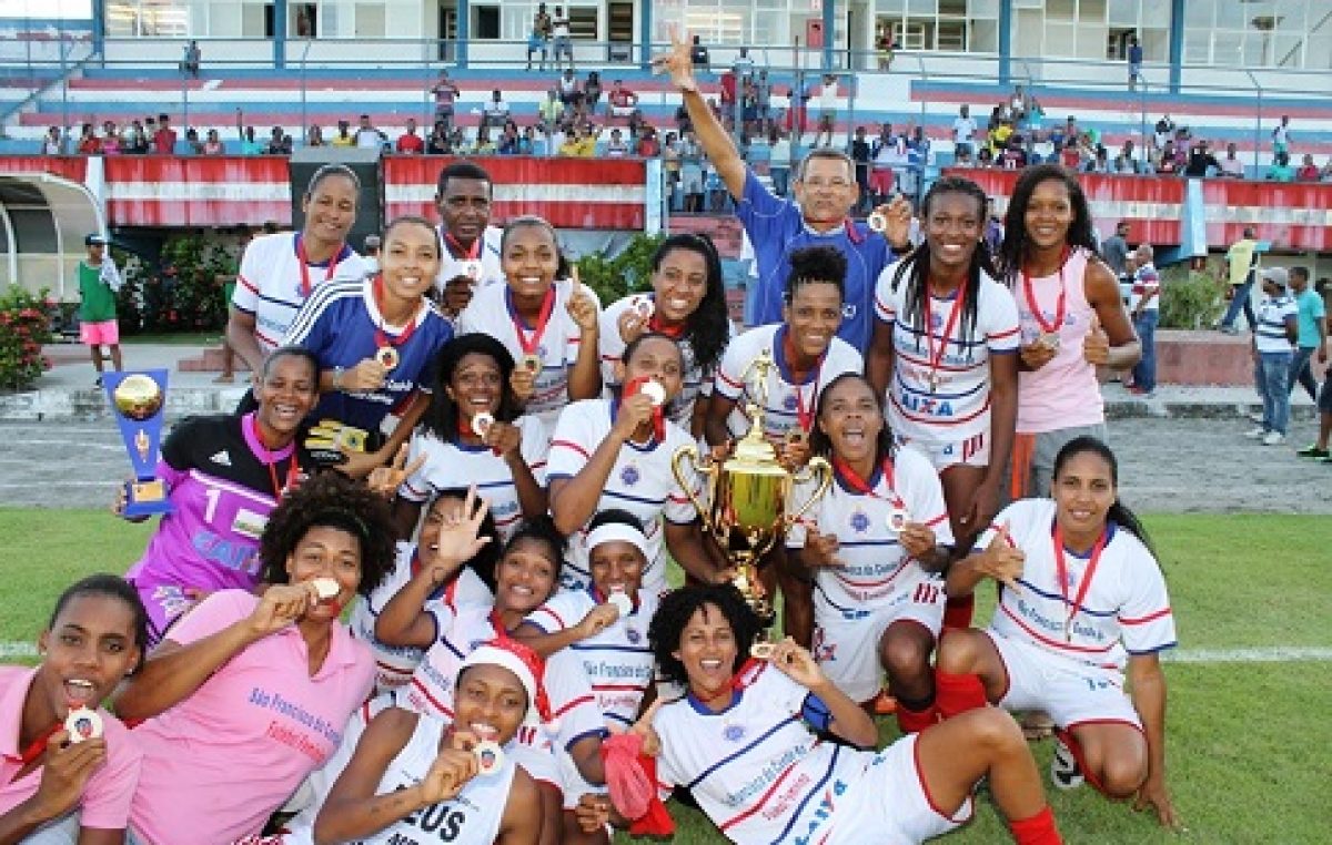 O time feminino de São Francisco do Conde estreia com vitória na Copa do Brasil