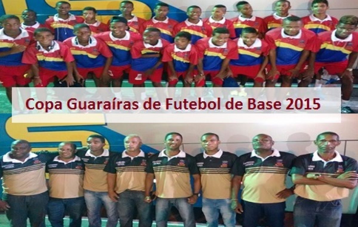 Equipe Sub-17 ganha troféu e medalhas na Copa Guaraíras de Futebol de Base