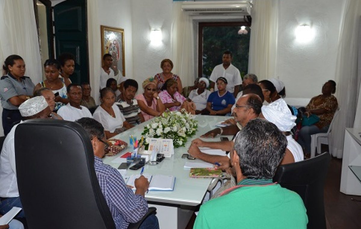 Prefeitura promoveu reunião com Povos de Matrizes Africanas na última segunda-feira (27)