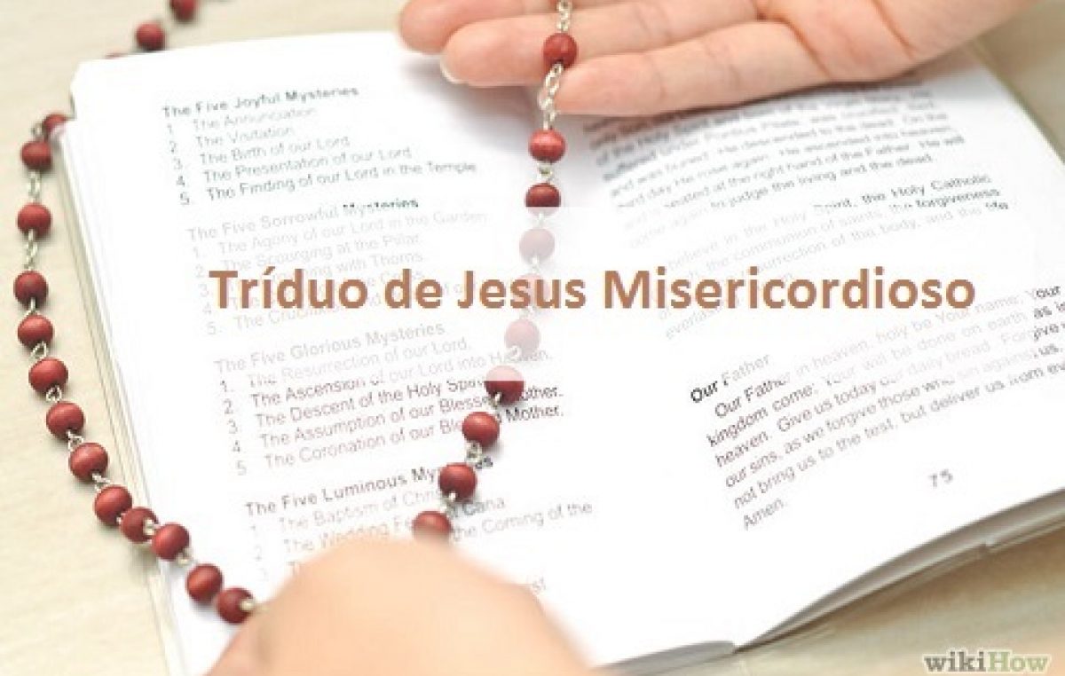 Tríduo de Jesus Misericordioso será realizado entre quinta (09) e domingo (12)