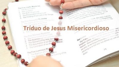 Tríduo de Jesus Misericordioso será realizado entre quinta (09) e domingo (12)