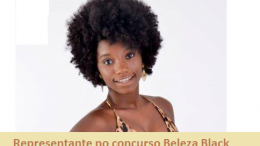 São Francisco do Conde está representado no maior concurso de beleza negra do Norte/ Nordeste
