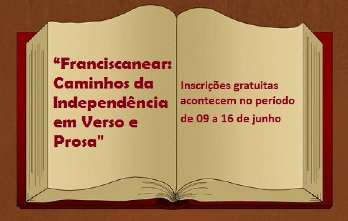Para “Franciscanear” o que há de bom, município lança concurso de poesias