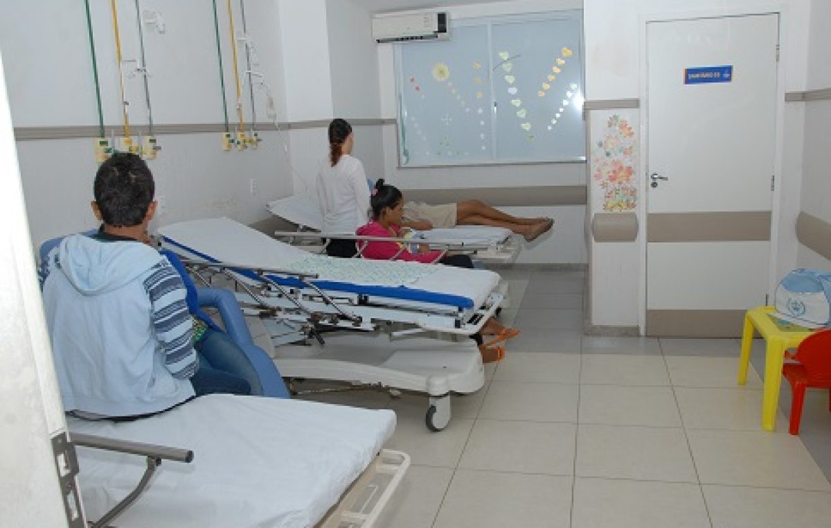 Enfermaria pediátrica do hospital municipal passa por reforma   