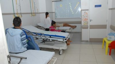 Enfermaria pediátrica do hospital municipal passa por reforma   
