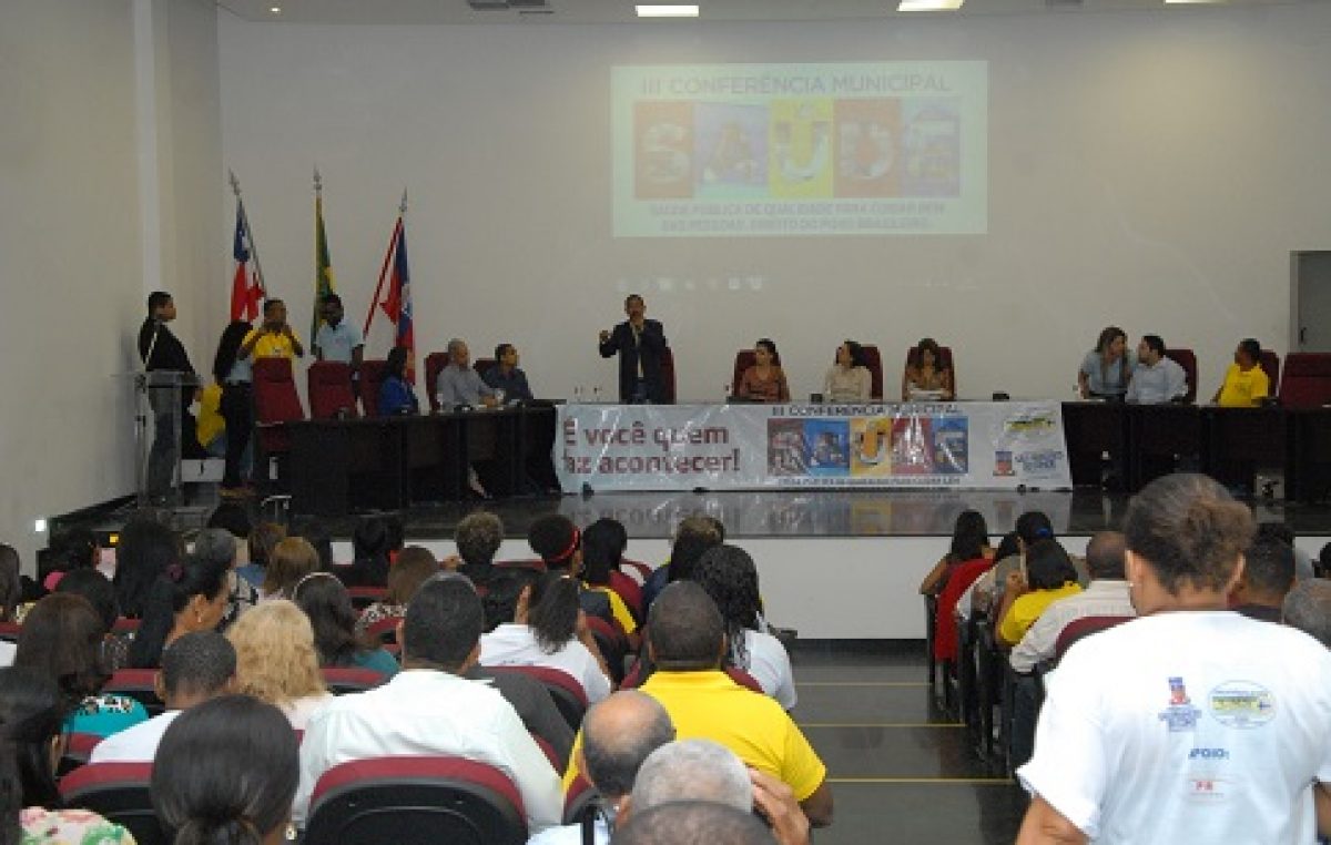 III Conferência Municipal de Saúde de São Francisco do Conde termina nesta quinta-feira (09)